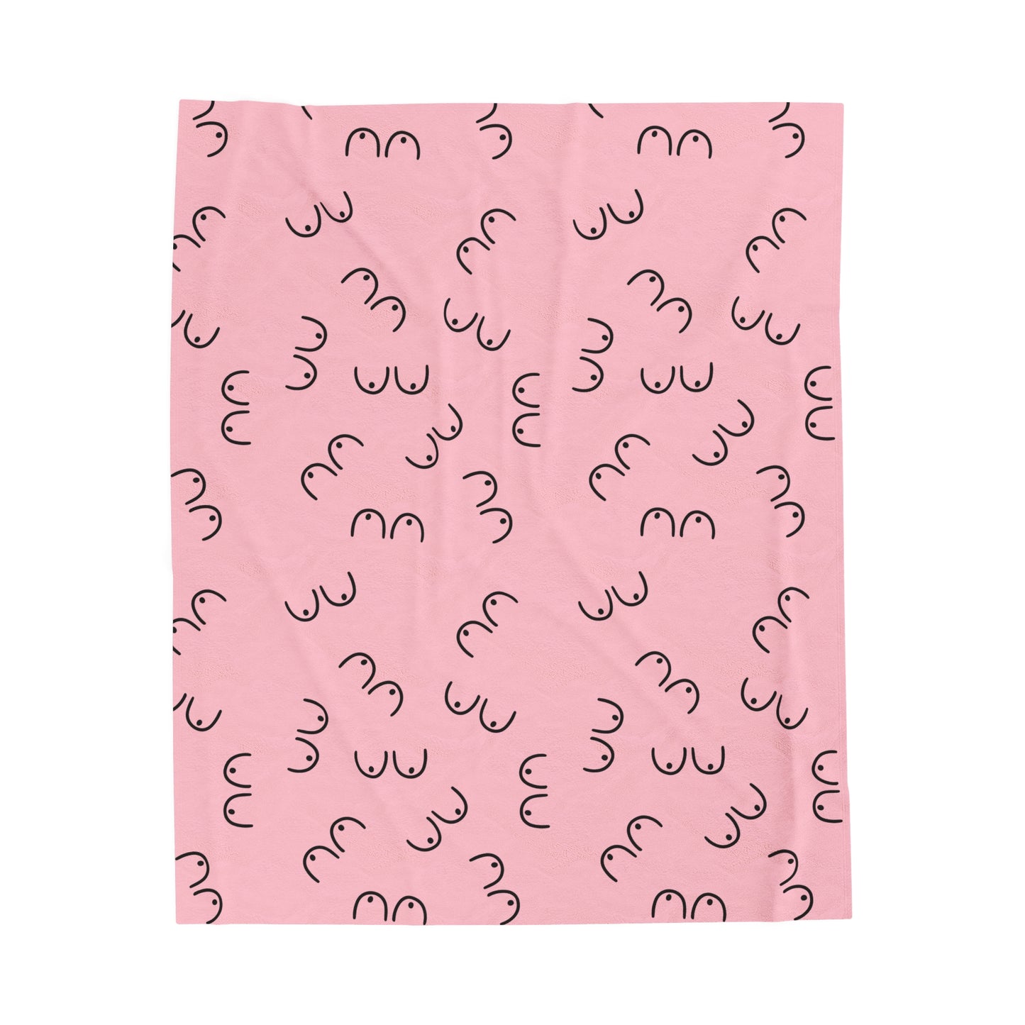 Velveteen Plush Boobie Blanket