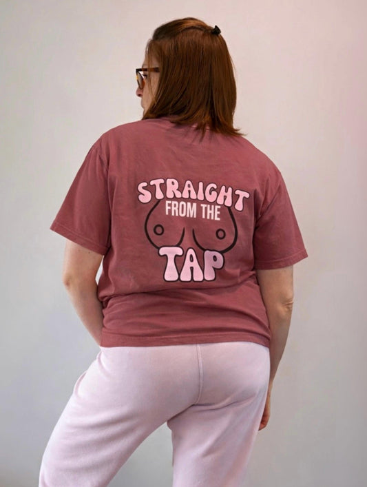 Straight From the Tap Breastfeeding Tee