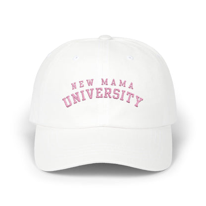 Embroidered New Mama University Mama Hat