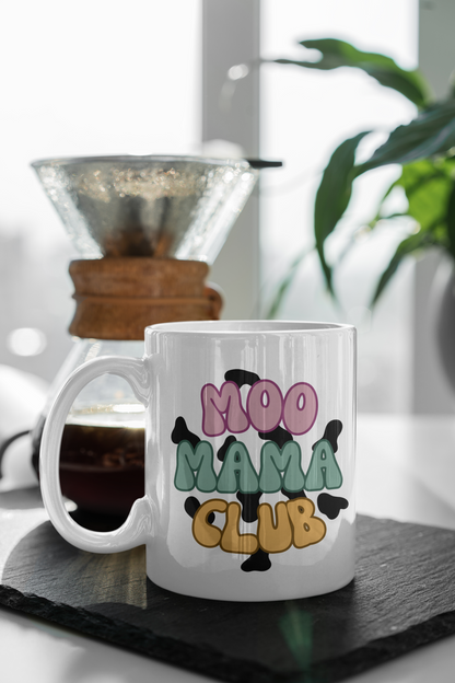 Moo Mama Club 11oz Ceramic Mug