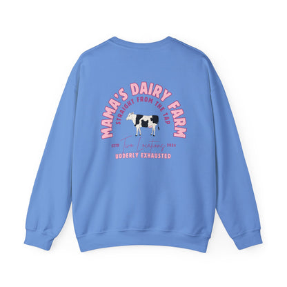 Mama’s Dairy Farm Breastfeeding Mama Crewneck