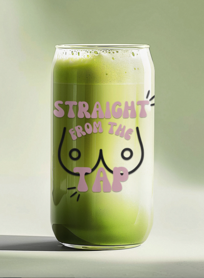 Straight From the Tap 16 oz Sipper Glass