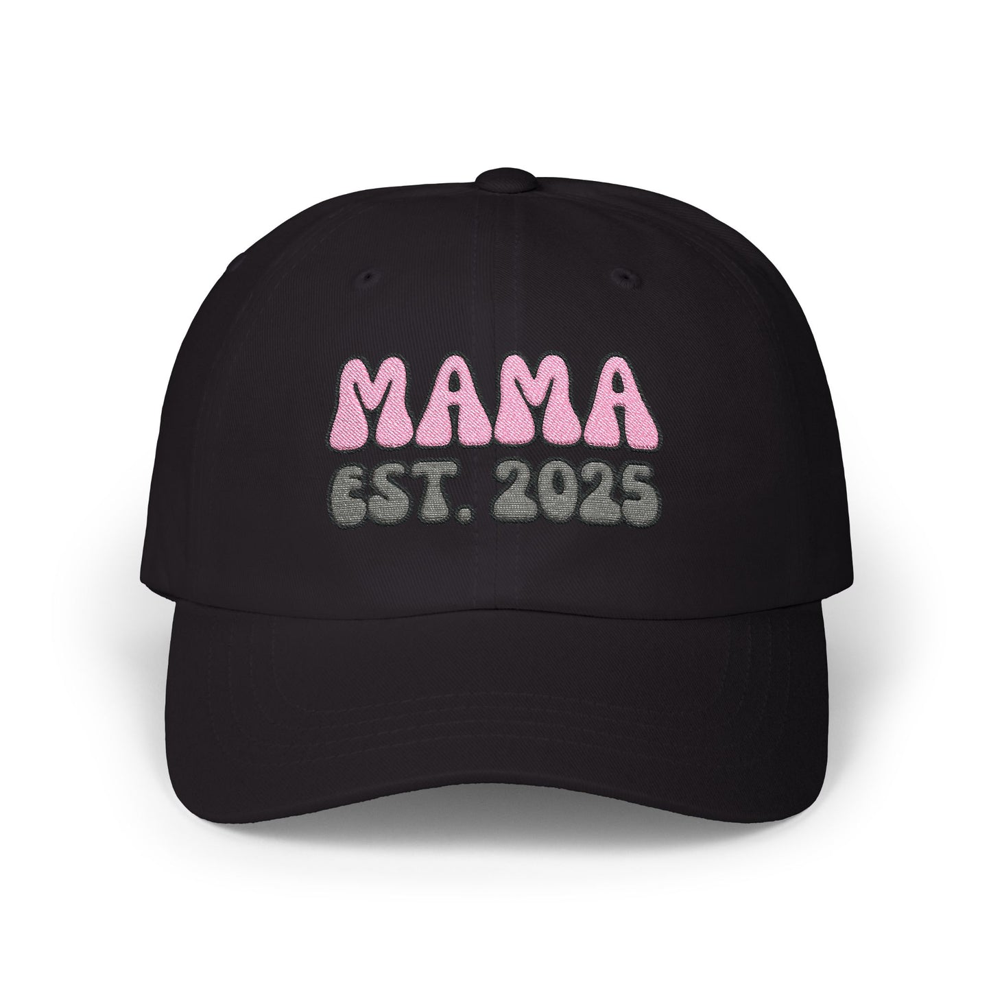 Embroidered Mama Est. 2025 Mama Hat