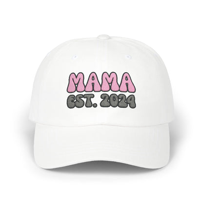 Embroidered Mama Est. 2024 Mama Hat