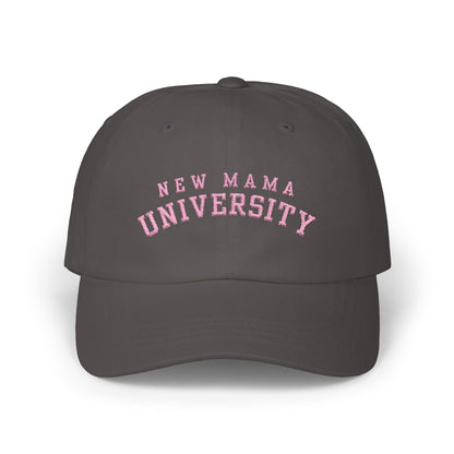 Embroidered New Mama University Mama Hat