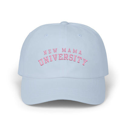 Embroidered New Mama University Mama Hat