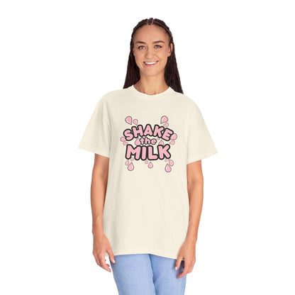 Mama Roberts Shake The Milk Breastfeeding Mama Tee