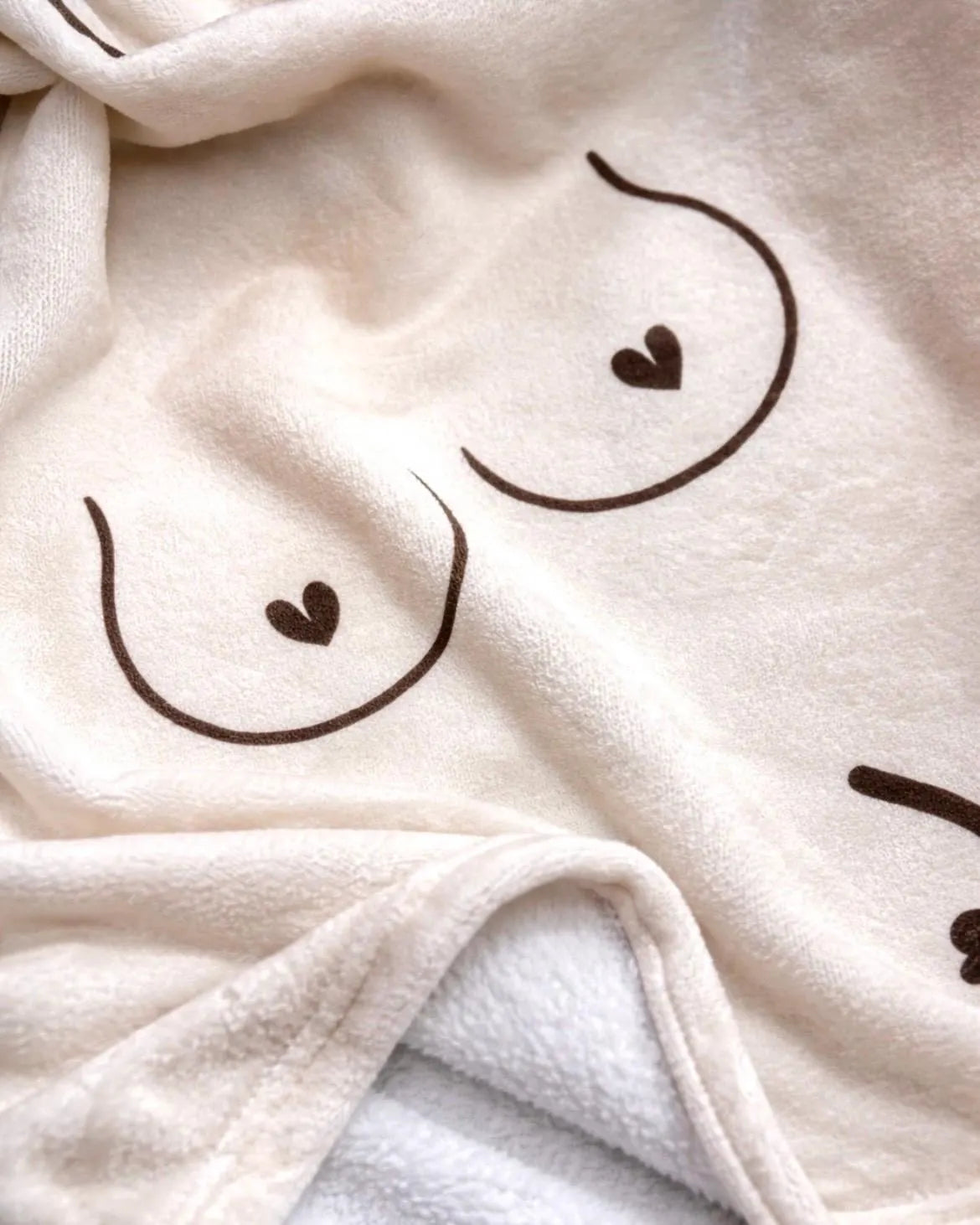 The Boobie Blanket™ Breastfeeding Plush Throw