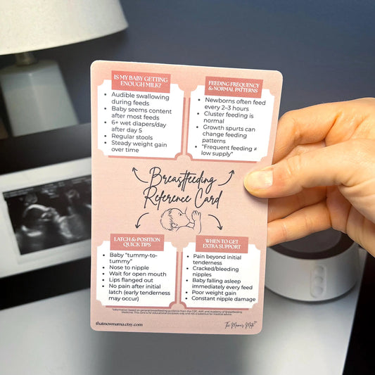 Breastfeeding Quick Reference Card