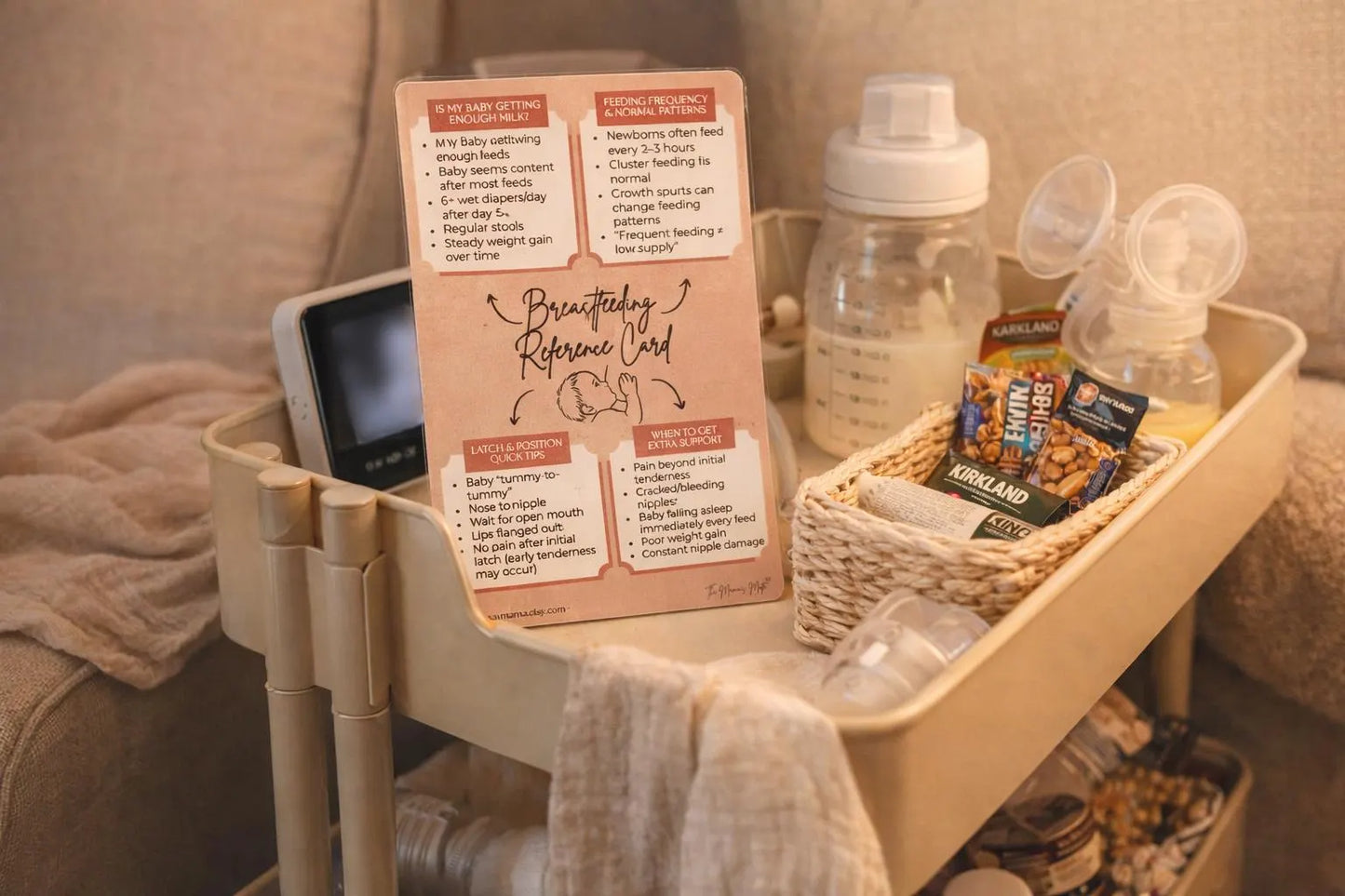Breastfeeding Quick Reference Card
