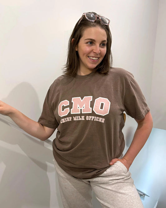 Chief Milk Officer Breastfeeding Tee