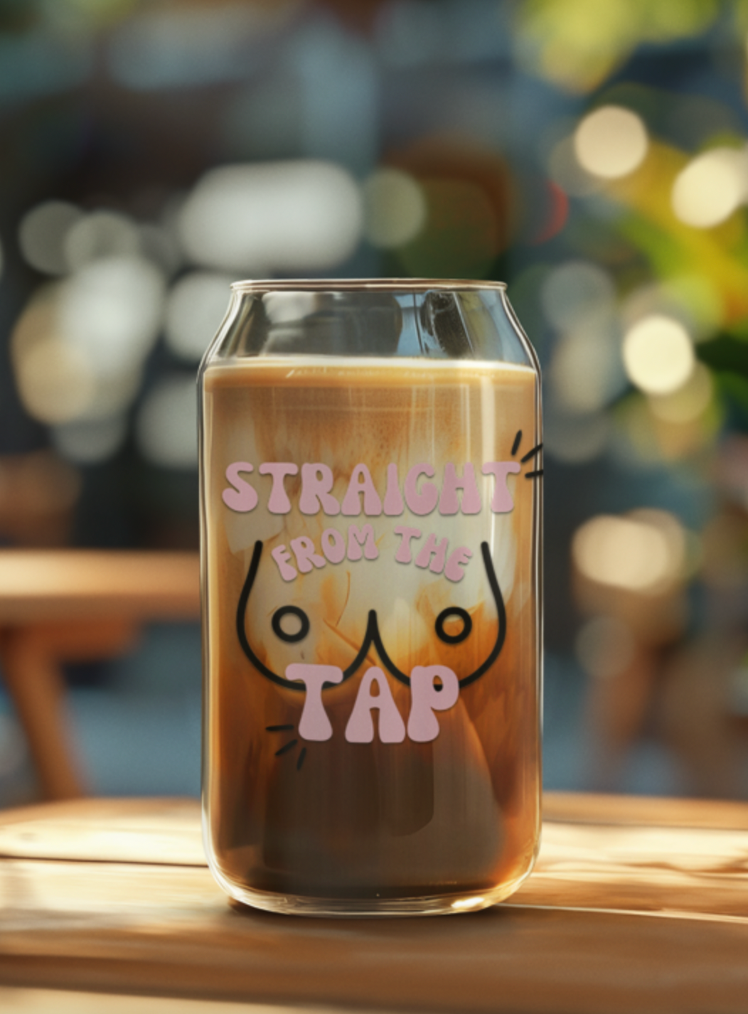 Straight From the Tap 16 oz Sipper Glass