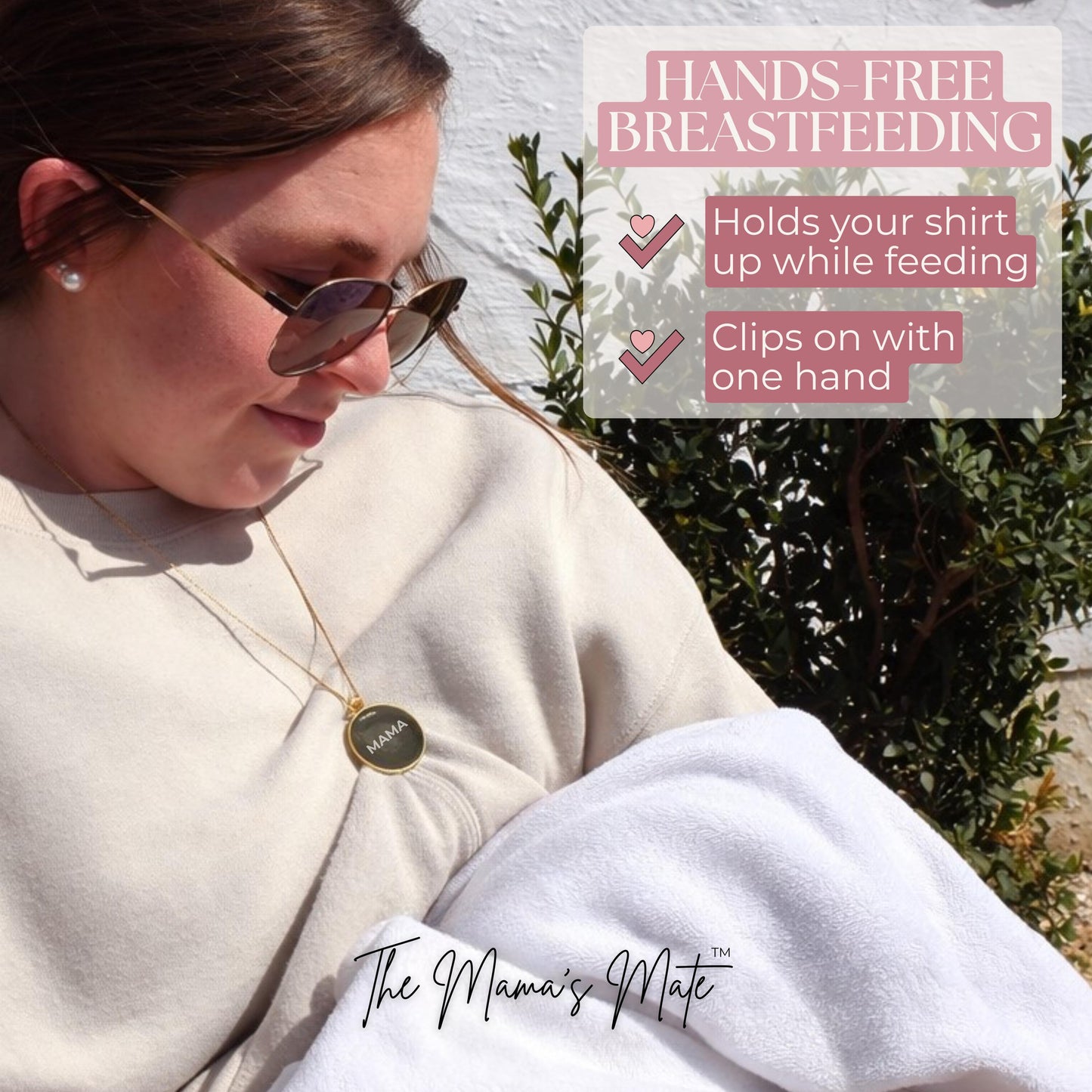 The Mama's Mate™ Breastfeeding Shirt Clip