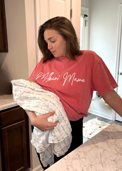 Milkin' Mama Breastfeeding Tee