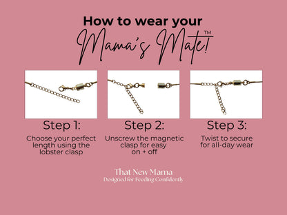 The Mama's Mate™ Breastfeeding Shirt Clip