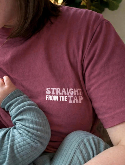 Straight From the Tap Breastfeeding Tee