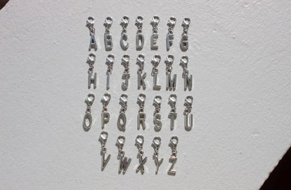 Personalized Initial Side-Reminder Charm