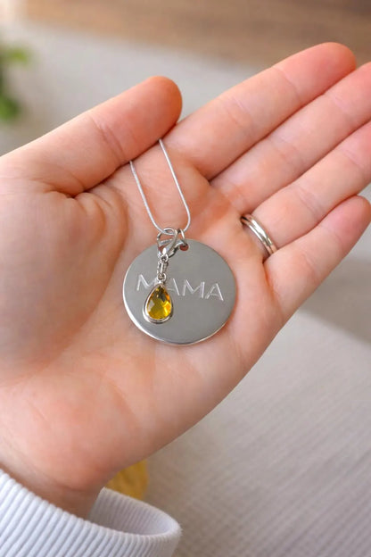 Liquid Gold Drop Side-Reminder Charm