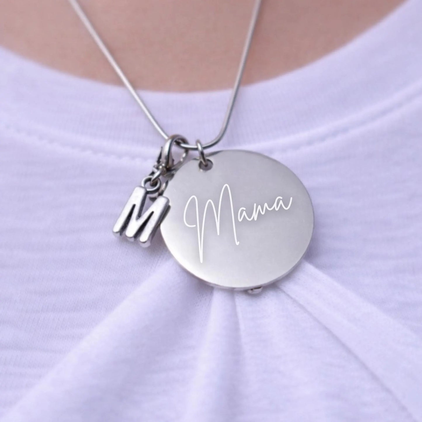 Personalized Initial Side-Reminder Charm