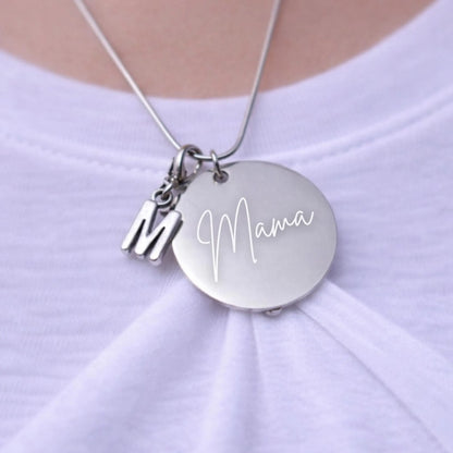 Personalized Initial Side-Reminder Charm
