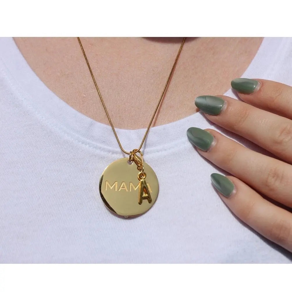 Personalized Initial Side-Reminder Charm